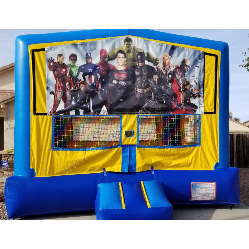 Superheros Module House - Boodle Bouncers